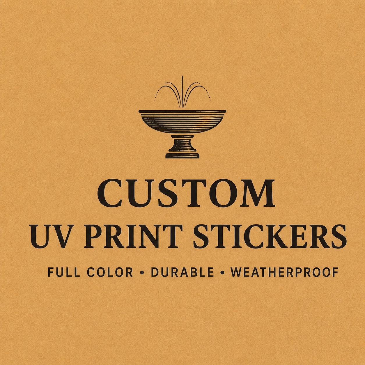 Custom UV print sheet