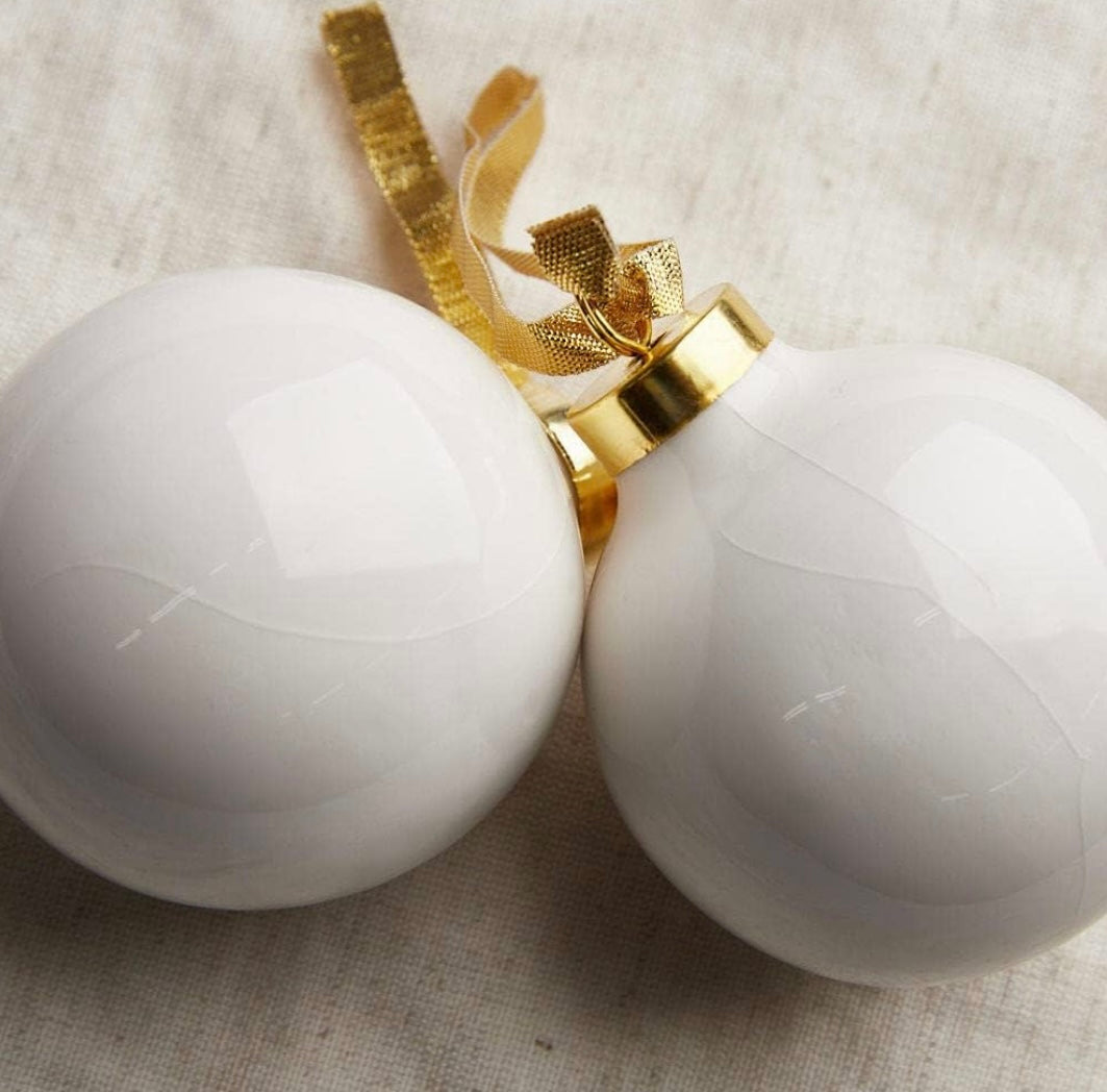 Custom Ceramic Bulb Ornament