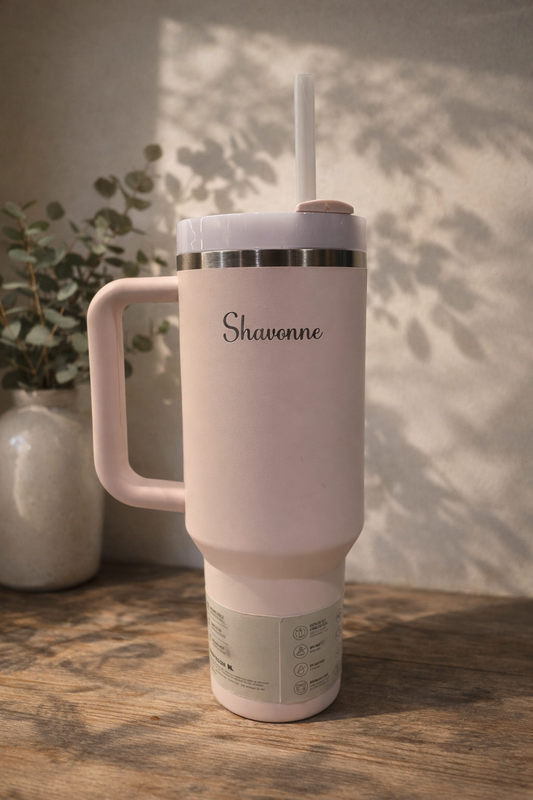 Custom engraved Stanley Mug