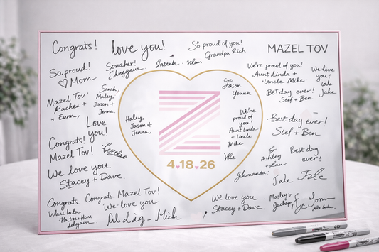 Mirror Acrylic sign-in sign 18x24