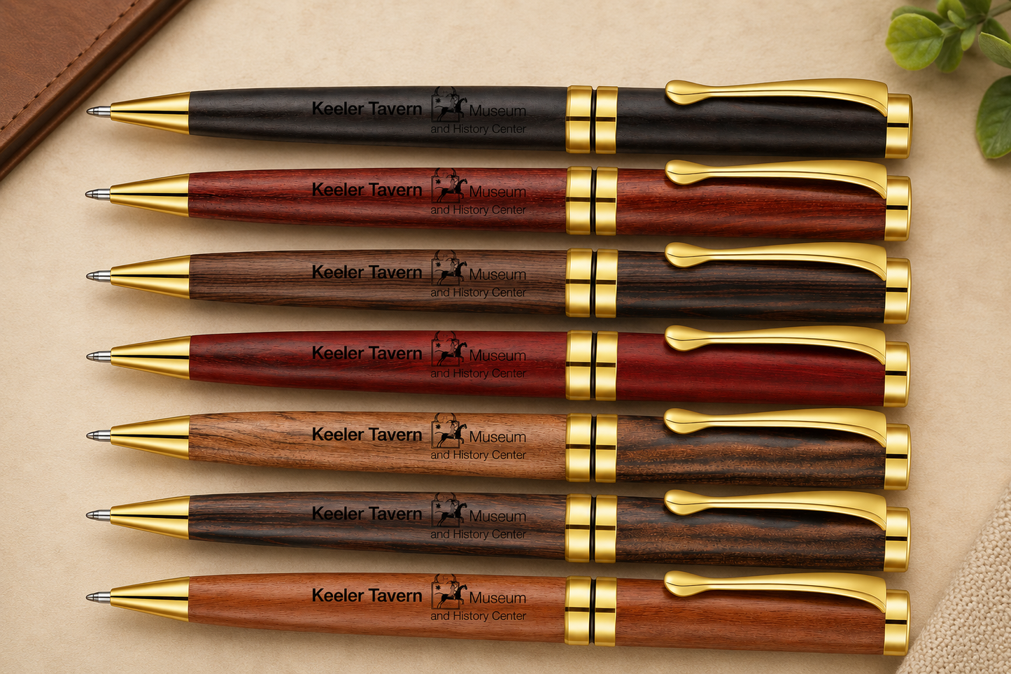 Custom engraved pens