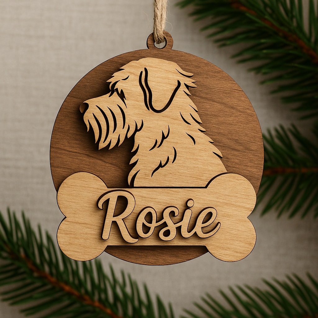 Custom Dog Breed Ornament