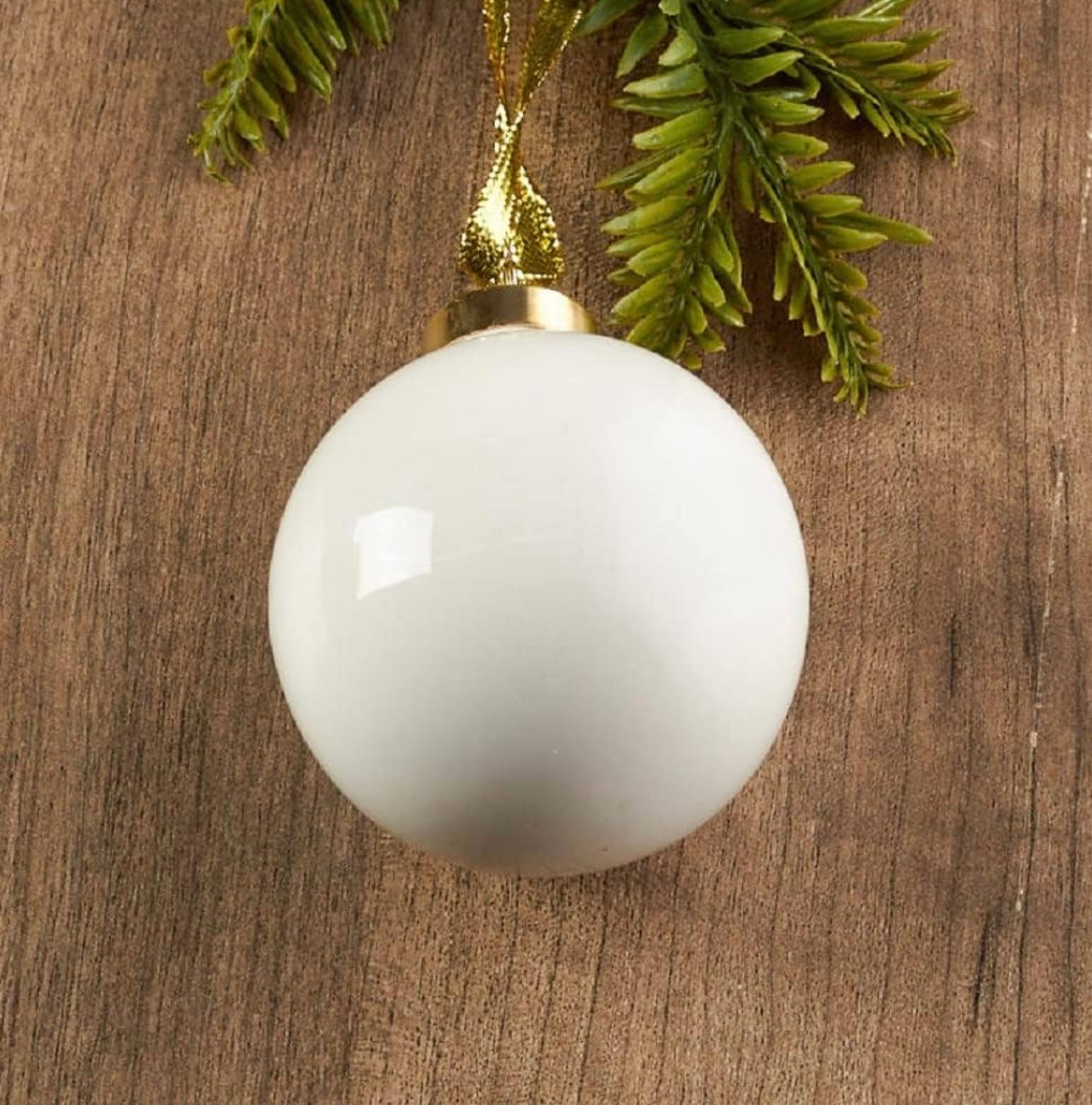 Custom Ceramic Bulb Ornament