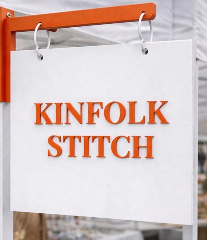 Custom Square acrylic hanging sign