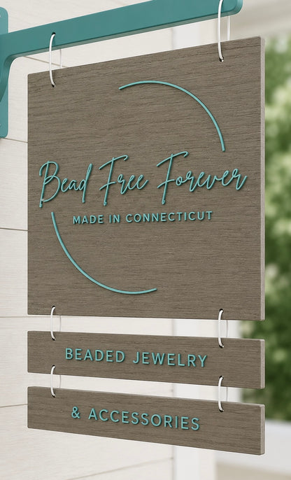 Custom Square acrylic hanging sign