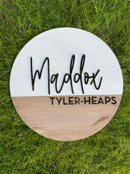 Custom Single sided signage