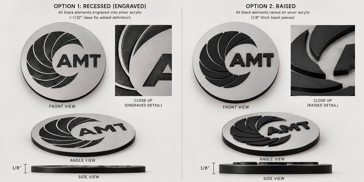 Custom acrylic letters