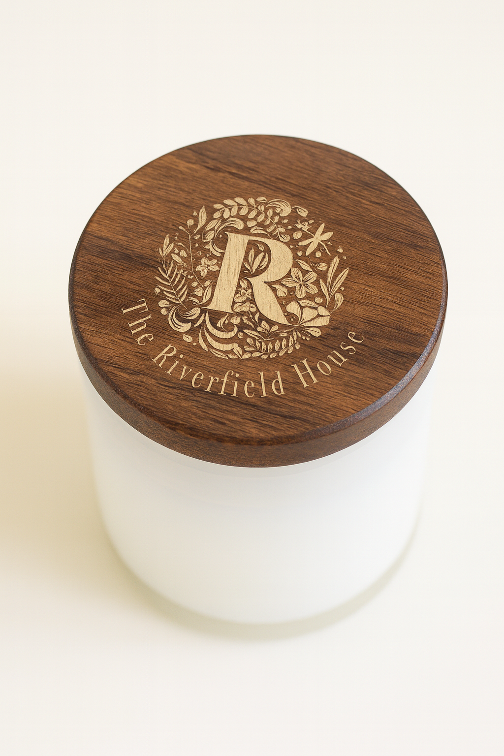 Wooden candle lid - Set of 12 - LIDS ONLY